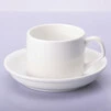 КАВАВА ЧАШКА З БЛЮДЦЕМ ДЛЯ СУБЛІМАЦІЇ БІЛА 130мл - 1