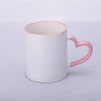 ЧАШКА СУБЛІМАЦІЙНА КОЛЬОРОВИЙ ОБІДОК І РУЧКА LOVE РОЖЕВИЙ - 2