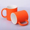ЧАШКА СУБЛІМАЦІЙНА ХАМЕЛЕОН МАТОВА ПОМАРАНЧЕВА - 2