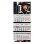 Квартальний календар на 2026 рік "Леді в капелюсі" К032