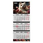 Квартальний календар на 2026 рік "Йорк у квітах" К034