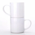 ЧАШКА ДЛЯ СУБЛІМАЦІЇ БІЛА 350мл ШТАБЕЛЮЮЧА