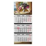 Квартальний календар на 2026 рік "Натюрморт з квітами " К051