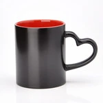 ЧАШКА СУБЛІМАЦІЙНА ХАМЕЛЕОН LOVE КОЛІР ВСЕРЕДИНІ (ЧЕРВОНИЙ)