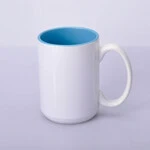 ЧАШКА КОЛЬОРОВА BIG 425 ml, colored inside (BLUE) КОЛІР ТІЛЬКИ ВСЕРЕДИНІ