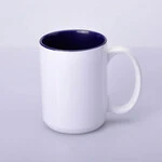 ЧАШКА КОЛЬОРОВА BIG 425 ml, colored inside (COBALT) КОЛІР ТІЛЬКИ ВСЕРЕДИНІ