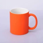 ЧАШКА СУБЛІМАЦІЙНА ХАМЕЛЕОН МАТОВА ПОМАРАНЧЕВА