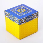 УПАКОВКА ДЛЯ ЧАШОК 330мл З КРИШКОЮ ВИШИВАНКА - 1