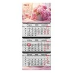 Квартальний календар на 2026 рік "Піони" К050