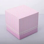 УПАКОВКА ДЛЯ ЧАШОК 330мл З ПРИНТОМ АЖУРНА (ФІОЛЕТОВА) - 1