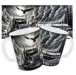 Чашка «З днем далекобійника»./ Далекобійнику