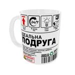 Чашка Ідеальна ПОДРУГА