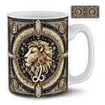 Чашка Знаки зодіаку "Лев"