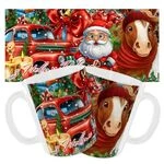 Чашка «З Новим Роком». Символ 2026 року - Вогняний Кінь"