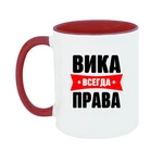 Чашка Віка завжди права