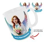 Чашка для лікаря з іменем для жінки