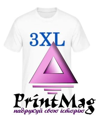 Чоловіча футболка двошарова розмір 3XL