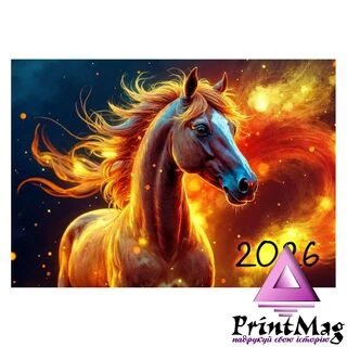 Квартальний календар на 2026 рік "Символ року - 001"