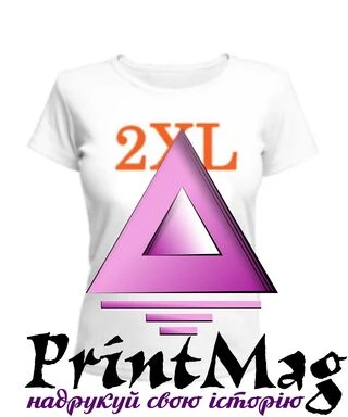 Жіноча футболка двошарова розмір 2XL
