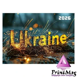 Квартальний календар на 2026 рік "Ukraine" К026
