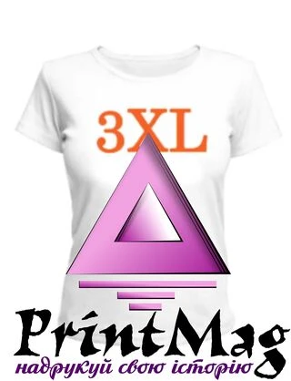Жіноча футболка двошарова розмір 3XL