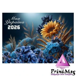 Квартальний календар на 2026 рік "Моя Україна" К028