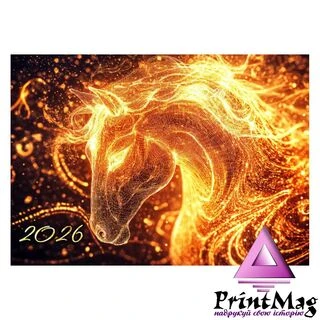 Квартальний календар на 2026 рік "Символ року" К003