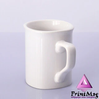 КАВАВА ЧАШКА ДЛЯ СУБЛІМАЦІЇ БІЛА КВАДРАТНА 250мл