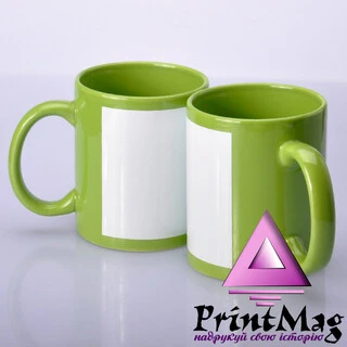 ЧАШКА СУБЛІМАЦІЙНА З БІЛИМ ПОЛЕМ САЛАТОВА