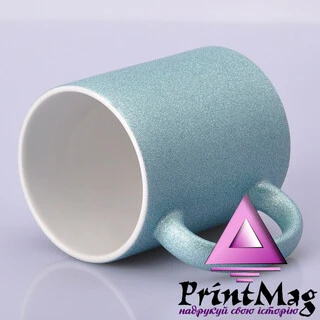 ЧАШКА СУБЛІМАЦІЙНА ГЛІТТЕР БЛАКИТНА