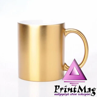 ЧАШКА СУБЛІМАЦІЙНА ДЗЕРКАЛЬНА МАТОВА ЗОЛОТО