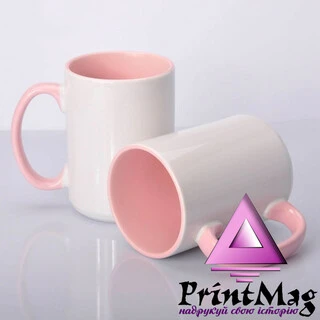 ЧАШКА КОЛЬОРОВА BIG 425 ml, colored inside (ROZHEVA)