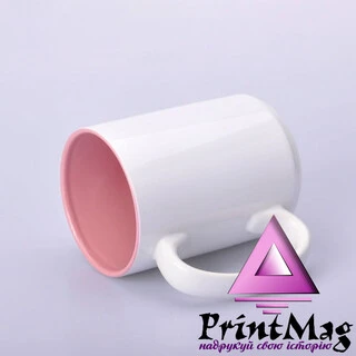 ЧАШКА КОЛЬОРОВА BIG 425 ml, colored inside (ROZHEVA) КОЛІР ТІЛЬКИ ВСЕРЕДИНІ