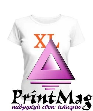 Жіноча футболка двошарова розмір XL