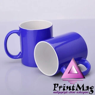ЧАШКА СУБЛІМАЦІЙНА ХАМЕЛЕОН НАПІВМАТОВА БЛАКИТНА