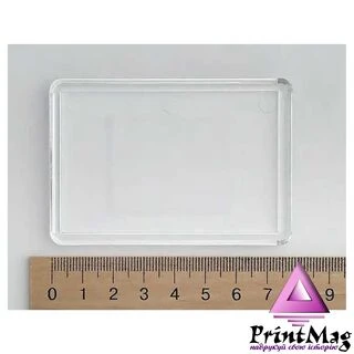 Акрилові магніти, заготовки. Розмір 78х52мм, під фото 70х45мм