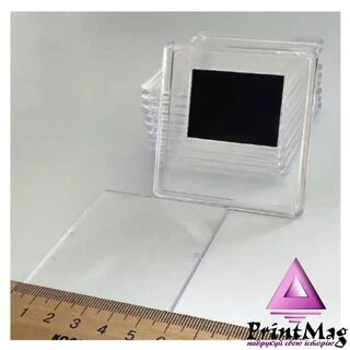 Акрилові магніти, заготовки. Розмір 65х65мм, під фото 57х57мм