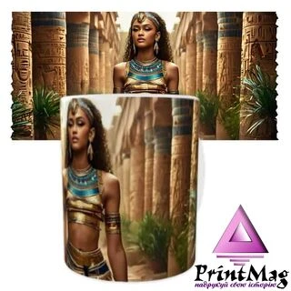 Чашка "Єгипетська дівчина"