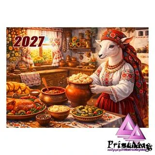 Квартальний календар на 2027р "Достаток"