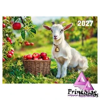 Квартальний календар на 2027р "Маленький помічник"