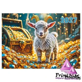 Квартальний календар на 2027р "Рік великих здобутків"