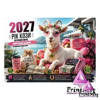Квартальний календар на 2027р "Втілюй мрії"