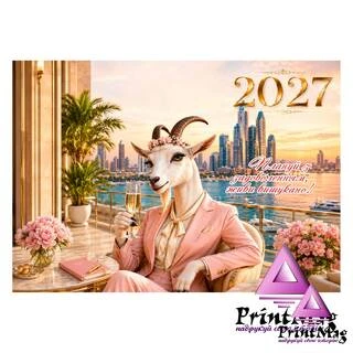 Квартальний календар на 2027р "Живи вишукано"