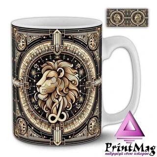 Чашка Знаки зодіаку "Лев"