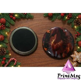 Закатний магніт "Талісман удачі - 2026р."